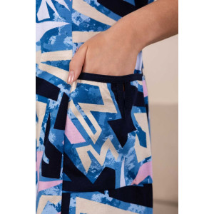 Халат женский 469/39 кулирка (р-ры: 48-62) синий-2 Халат женский 469/39 кулирка (р-ры: 48-62) синий-2