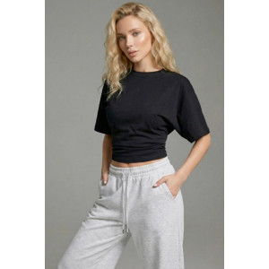 Футболка женская "Бриз Ч" фуллайкра (р-ры: 38-50) черный Футболка женская "Бриз Ч" фуллайкра (р-ры: 38-50) черный