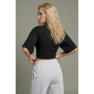 Футболка женская "Бриз Ч" фуллайкра (р-ры: 38-50) черный Футболка женская "Бриз Ч" фуллайкра (р-ры: 38-50) черный