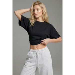 Футболка женская "Бриз Ч" фуллайкра (р-ры: 38-50) черный Футболка женская "Бриз Ч" фуллайкра (р-ры: 38-50) черный