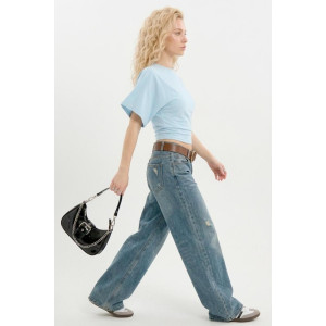 Футболка женская "Бриз Г" фуллайкра (р-ры: 38-50) светло-голубой Футболка женская "Бриз Г" фуллайкра (р-ры: 38-50) светло-голубой