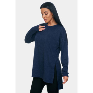 Джемпер женский "Ева" ангора-софт (р-ры: 46-72) синий Джемпер женский "Ева" ангора-софт (р-ры: 46-72) синий