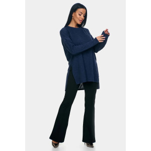 Джемпер женский "Ева" ангора-софт (р-ры: 46-72) синий Джемпер женский "Ева" ангора-софт (р-ры: 46-72) синий