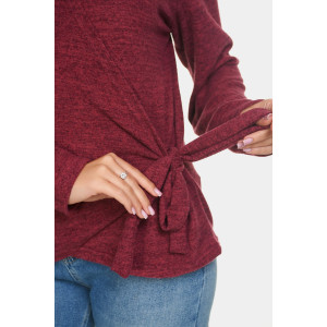 Джемпер женский "Эмма" ангора-софт (р-ры: 46-64) бордовый Джемпер женский "Эмма" ангора-софт (р-ры: 46-64) бордовый