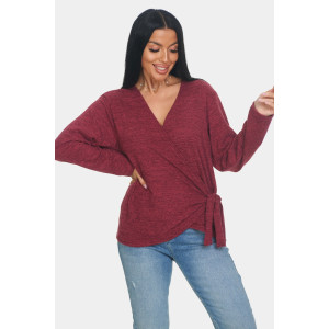 Джемпер женский "Эмма" ангора-софт (р-ры: 46-64) бордовый Джемпер женский "Эмма" ангора-софт (р-ры: 46-64) бордовый