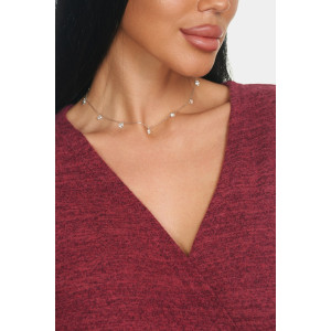 Джемпер женский "Эмма" ангора-софт (р-ры: 46-64) бордовый Джемпер женский "Эмма" ангора-софт (р-ры: 46-64) бордовый