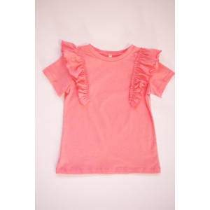 Футболка детская "Фея" кулирка с лайкрой (последний размер) розовый 134 Футболка детская "Фея" кулирка с лайкрой (последний размер) розовый 134