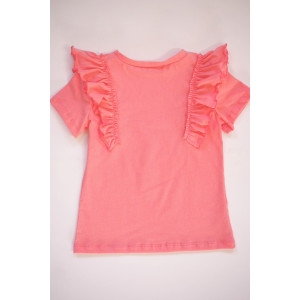 Футболка детская "Фея" кулирка с лайкрой (последний размер) розовый 134 Футболка детская "Фея" кулирка с лайкрой (последний размер) розовый 134