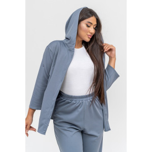 Костюм двойка женский №31834 академик (последний размер) серый 56,58 Костюм двойка женский №31834 академик (последний размер) серый 56,58