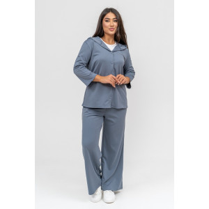 Костюм двойка женский №31834 академик (последний размер) серый 56,58 Костюм двойка женский №31834 академик (последний размер) серый 56,58