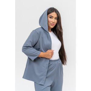 Костюм двойка женский №31834 академик (последний размер) серый 56,58 Костюм двойка женский №31834 академик (последний размер) серый 56,58