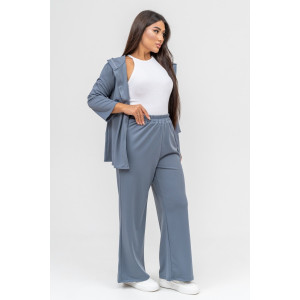 Костюм двойка женский №31834 академик (последний размер) серый 56,58 Костюм двойка женский №31834 академик (последний размер) серый 56,58