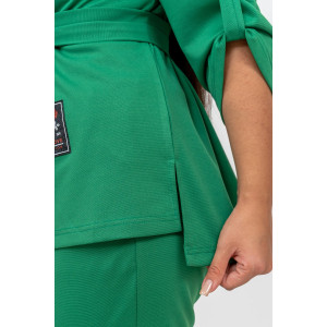 Костюм двойка женский №31852 барби (последний размер) зеленый 52,54,58 Костюм двойка женский №31852 барби (последний размер) зеленый 52,54,58