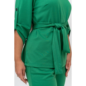 Костюм двойка женский №31852 барби (последний размер) зеленый 52,54,58 Костюм двойка женский №31852 барби (последний размер) зеленый 52,54,58