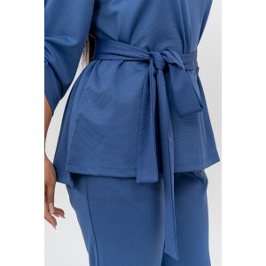 Костюм двойка женский №31852 барби (последний размер) синий 52,54,56 Костюм двойка женский №31852 барби (последний размер) синий 52,54,56