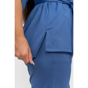 Костюм двойка женский №31852 барби (последний размер) синий 52,54,56 Костюм двойка женский №31852 барби (последний размер) синий 52,54,56