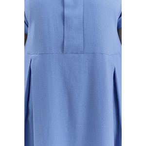 Платье женское "Скарлет" плательная ткань (р-ры: 48-58) голубой