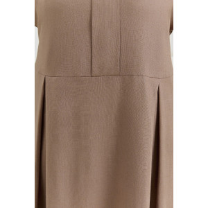 Платье женское "Скарлет" плательная ткань (р-ры: 48-58) коричневый