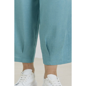 Брюки женские "Габриэлла" плательная ткань (р-ры: 48-58) бирюзовый