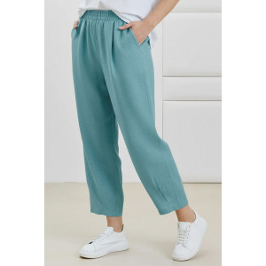 Брюки женские "Габриэлла" плательная ткань (р-ры: 48-58) бирюзовый