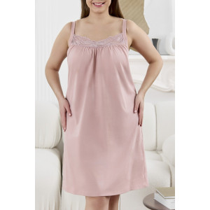 Сорочка женская "Забвение-1" кулирка (р-ры: 48-58) капучино