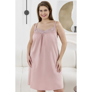 Сорочка женская "Забвение-1" кулирка (р-ры: 48-58) капучино