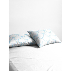 Наволочки классические поплин "Бантики" осн. (2 шт.)