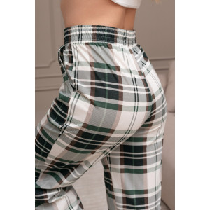 Костюм двойка женский "Мишель-4" кулирка (р-ры: 44-54) зеленый