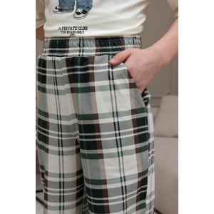 Костюм двойка детский "Мишель-3" кулирка (р-ры: 140-170) зеленый