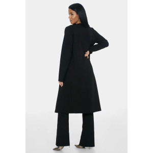 Кардиган женский "Луна" футер 2-х нитка (р-ры: 50-64) черный