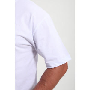 Футболка мужская ФМП-001 кулирка (р-ры: 46-56) белый Hunter