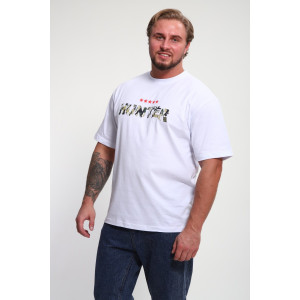 Футболка мужская ФМП-001 кулирка (р-ры: 46-56) белый Hunter