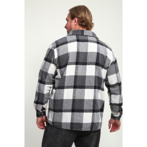 Рубашка мужская РМК-01 смесовая ткань (р-ры: 46-58) серый