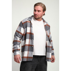 Рубашка мужская РМК-01 смесовая ткань (р-ры: 46-58) хаки