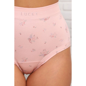 Трусы женские №64972 хлопок стрейч (р-ры: 48-50) розовый