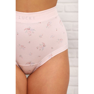 Трусы женские №64972 хлопок стрейч (р-ры: 48-50) пудра