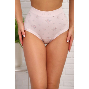 Трусы женские №64972 хлопок стрейч (р-ры: 48-50) пудра