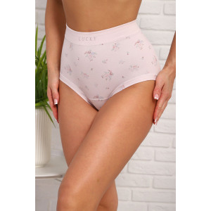 Трусы женские №64972 хлопок стрейч (р-ры: 48-50) пудра