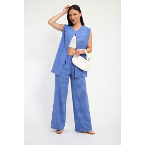 Костюм двойка женский К1379.1 искусственный лен (р-ры: 48-62)