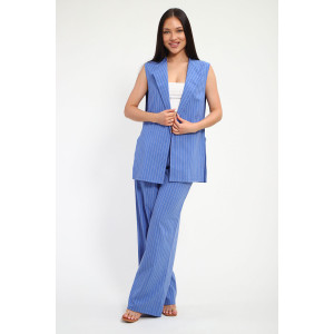 Костюм двойка женский К1379.1 искусственный лен (р-ры: 48-62)