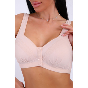 Топ женский бельевой №28568 спандекс (последний размер) телесный 52