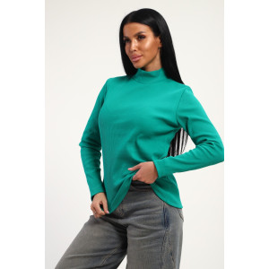 Водолазка женская №74721 кашкорсе (последний размер) морская волна 52