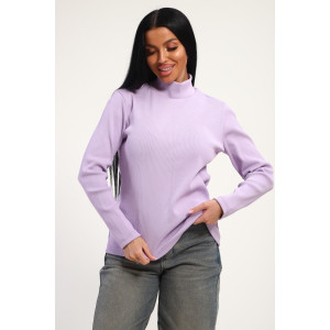 Водолазка женская №74721 кашкорсе (последний размер) лиловый 52