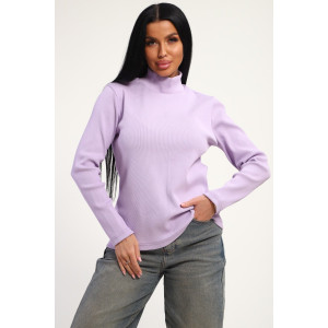 Водолазка женская №74721 кашкорсе (последний размер) лиловый 52
