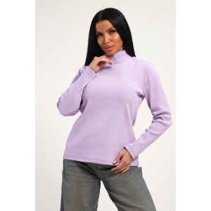 Водолазка женская №74721 кашкорсе (последний размер) лиловый 52