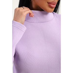 Водолазка женская №74721 кашкорсе (последний размер) лиловый 52