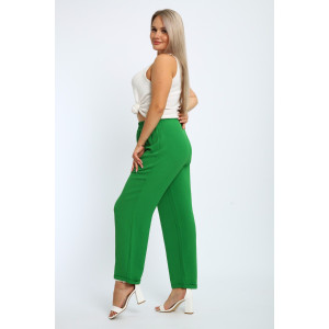 Брюки женские №31983 сингапур (последний размер) зеленый 56