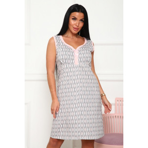 Сорочка женская №141 кулирка (последний размер) белый 56,58