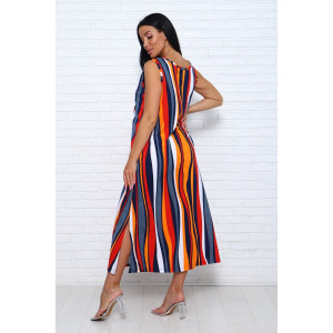 Сарафан женский №091.2 кулирка (последний размер) красный 48,52