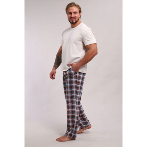 Брюки мужские №197.1 кулирка (последний размер) коричневый 50